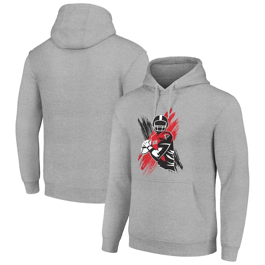 Men atlanta falcons grey NFL 2024 hoodie->cleveland browns->NFL Jersey